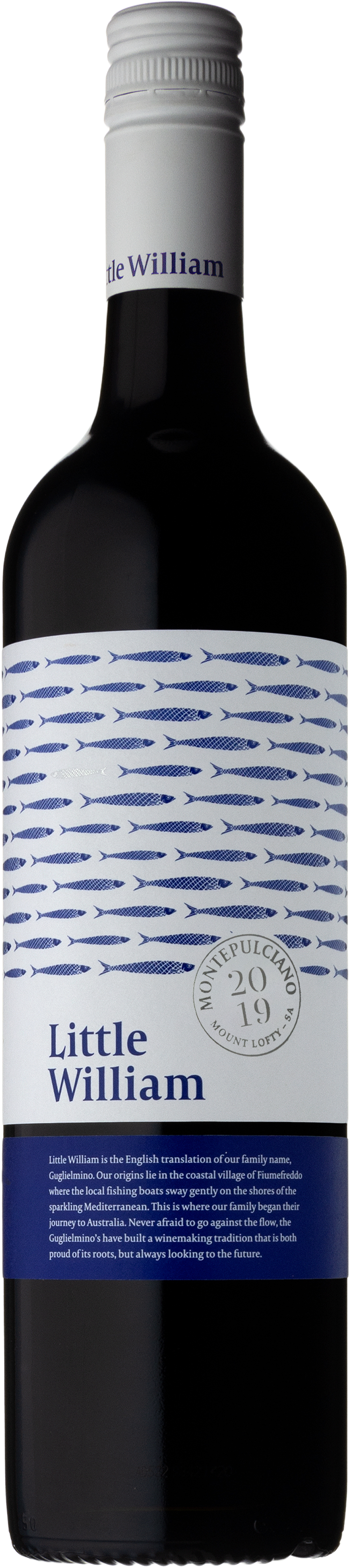 Mino & Co Wines Little William Montepulciano 2019 Mount Lofty Ranges Zone